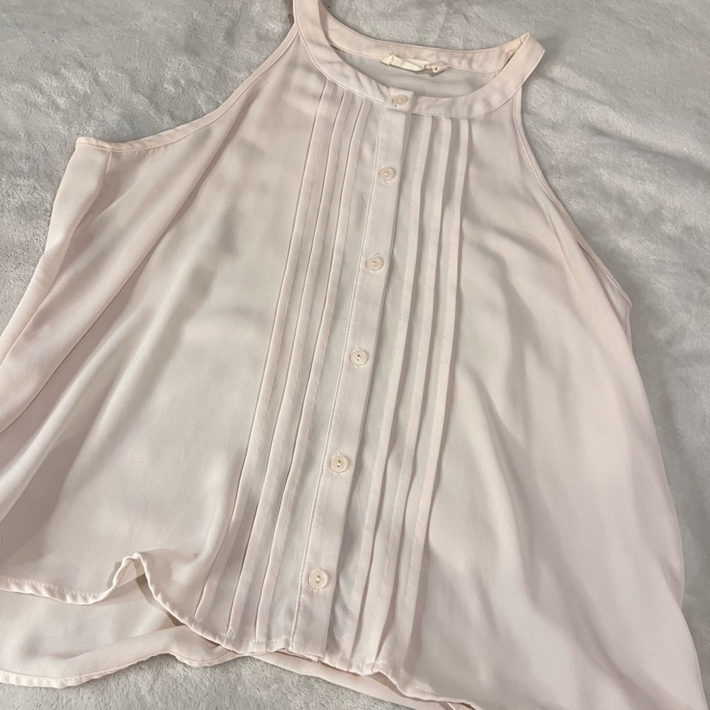 Halter top beige
